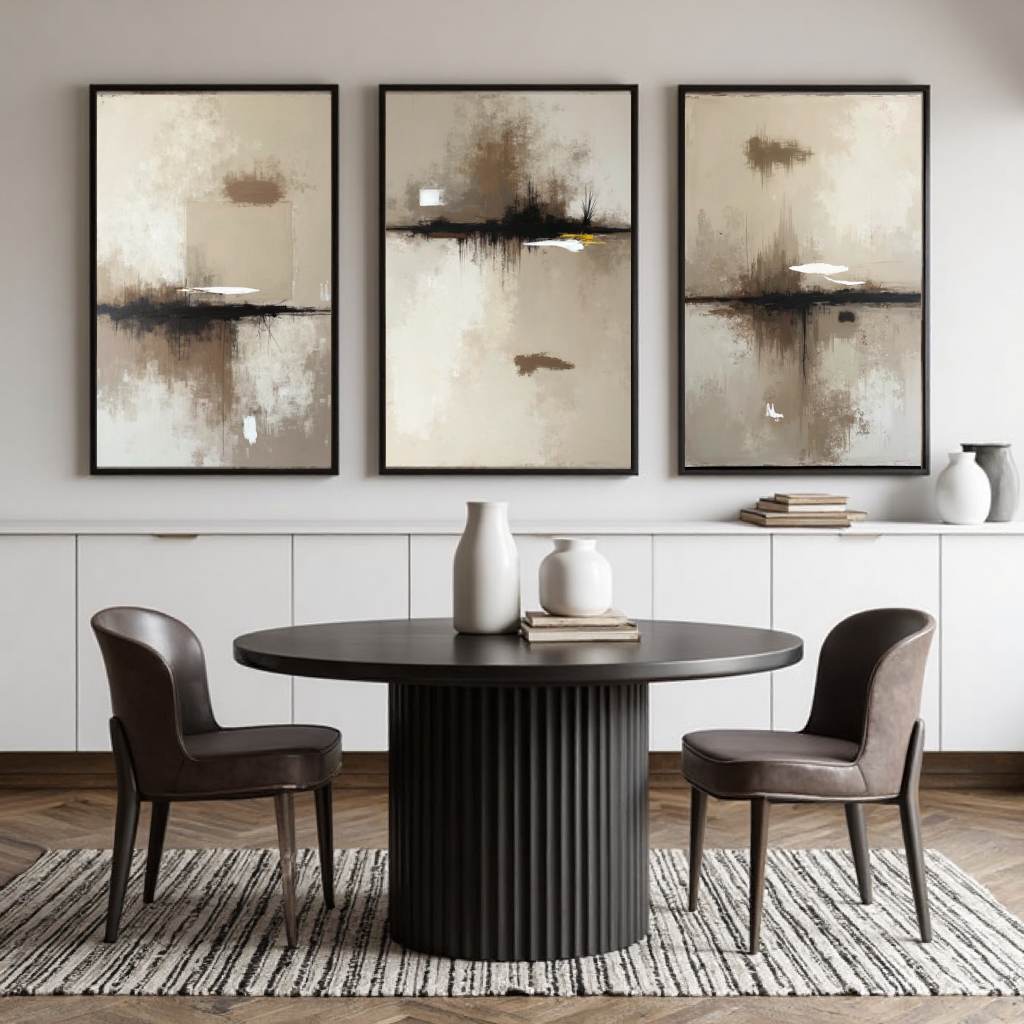 ABSTRACT ART SET OF 3 - SERAPHINE