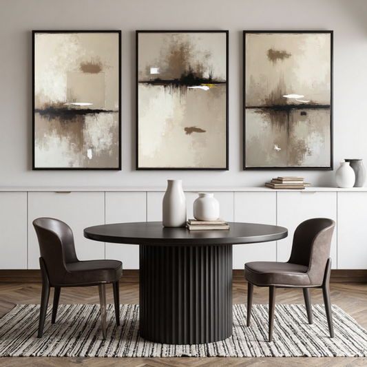 ABSTRACT ART SET OF 3 - SERAPHINE